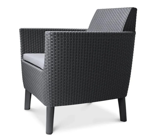 Комплект меблів Keter Salemo 4-місний, графіт