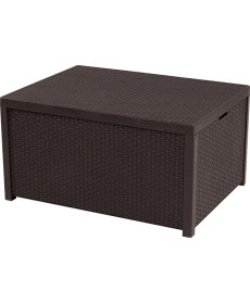 Стіл-скриня Keter Arica, 59 х 79 см, коричневий