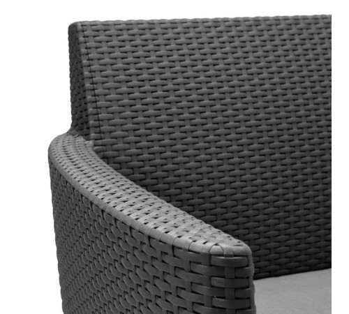 Комплект крісел Keter Salemo WS DUO, графіт