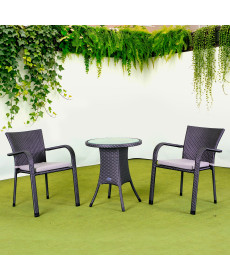 Комплект садових меблів Greengard Терра Рт-20190-4, сірий