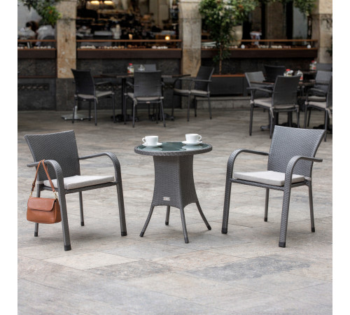 Комплект садових меблів Greengard Терра, сірий