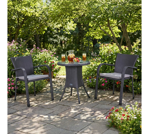 Комплект садових меблів Greengard Терра, сірий