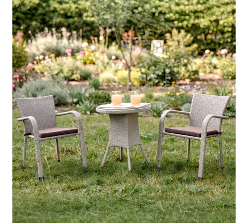 Комплект садових меблів Greengard Терра, сірий