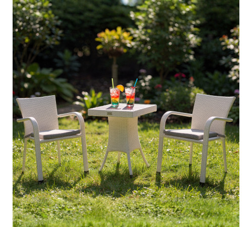 Комплект садових меблів Greengard Терра, білий