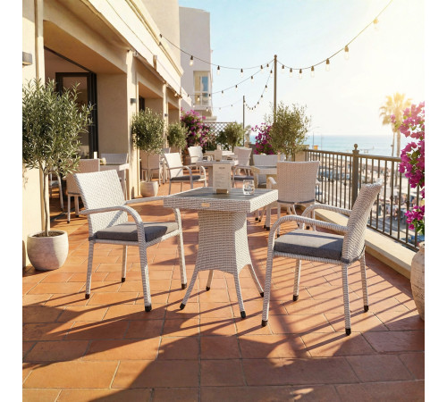 Комплект садових меблів Greengard Терра, білий