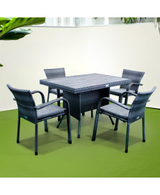 Комплект садових меблів Greengard Композит 120, сірий