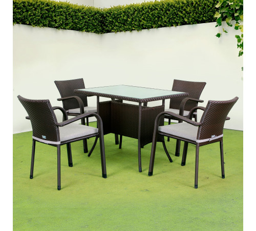 Комплект садових меблів Greengard Комфорт 120, коричневий