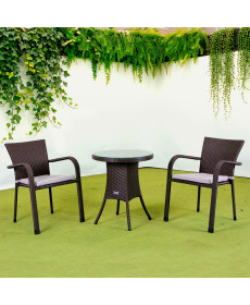 Комплект садових меблів Greengard Терра, коричневий