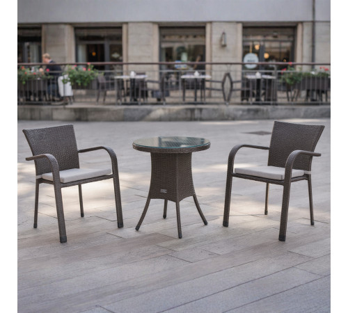 Комплект садових меблів Greengard Терра, коричневий