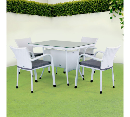 Комплект садових меблів Greengard Комфорт 100, білий