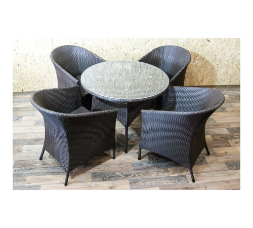 Комплект садових меблів Greengard Балеар, коричневий