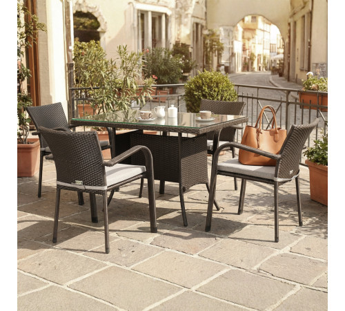 Комплект садових меблів Greengard Комфорт 100, коричневий