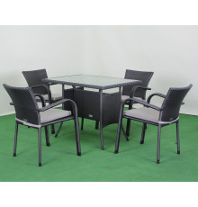 Комплект садових меблів Greengard Комфорт 120, сірий