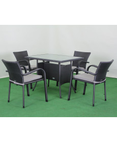 Комплект садових меблів Greengard Комфорт 120, сірий