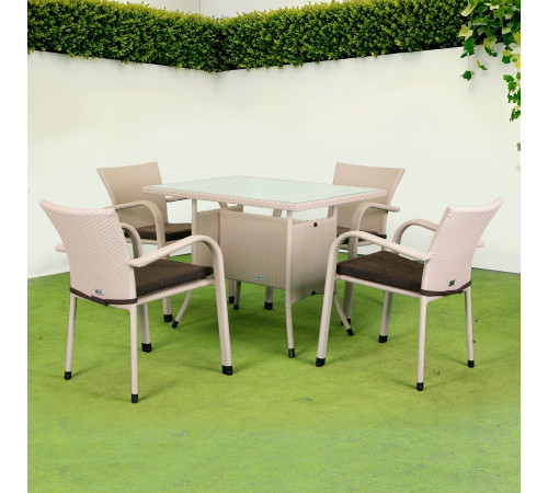 Комплект садових меблів Greengard Комфорт 120, бежевий