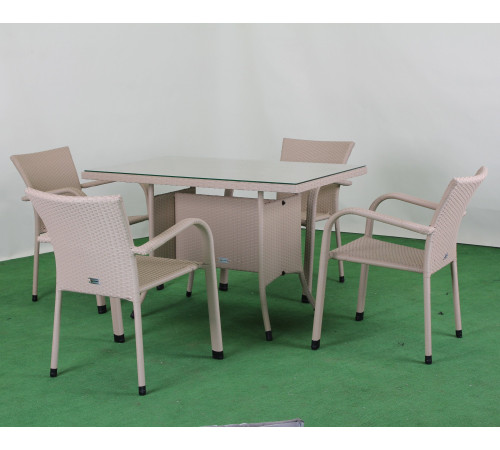 Комплект садових меблів Greengard Комфорт 120, бежевий