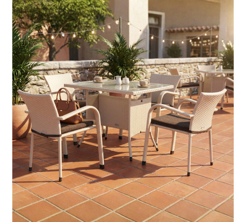 Комплект садових меблів Greengard Комфорт 120, бежевий