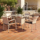 Комплект садових меблів Greengard Комфорт 120, бежевий
