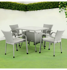 Комплект садових меблів Greengard Комфорт 120, сірий