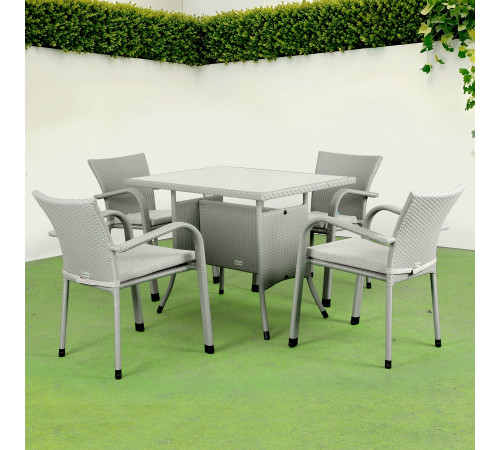 Комплект садових меблів Greengard Комфорт 120, сірий