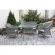 Комплект садових меблів Greengard Лінора, сірий