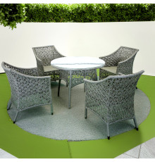 Комплект садових меблів Greengard Лінора, сірий