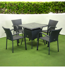 Комплект садових меблів Марокко, сірий