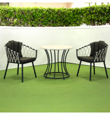 Комплект садових меблів Greengard Рів’єра, коричнево-бежевий