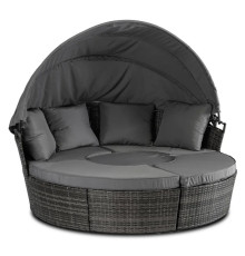 Комплект садових меблів MEBEL ELITE Каліфорнія, сірий