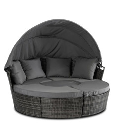 Комплект садових меблів MEBEL ELITE Каліфорнія, сірий