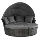 Комплект садових меблів MEBEL ELITE Каліфорнія, сірий