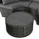 Комплект садових меблів MEBEL ELITE Каліфорнія, сірий