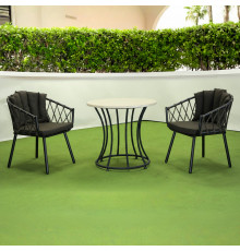 Комплект садових меблів Greengard Рів’єра 2, коричневий