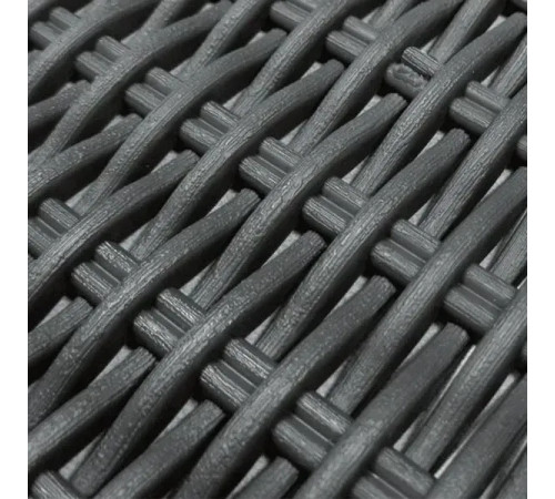 Комплект крісел садових Keter California з подушками, графіт