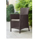 Крісло садове Keter Lowa DC коричневе