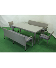 Комплект садових меблів Greengard Вермонт-Комфорт 200, бежевий