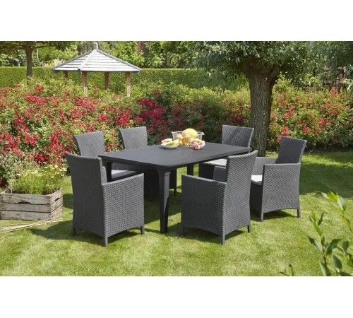 Крісло садове Keter Lowa DC графіт