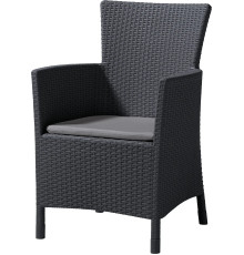 Крісло садове Keter Lowa DC графіт