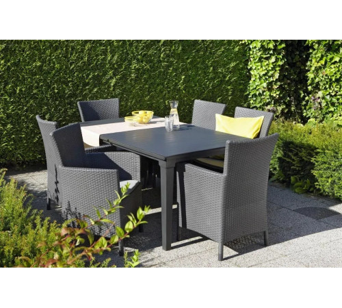 Крісло садове Keter Lowa DC графіт