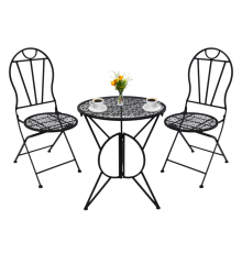 Комплект садових меблів Chomik GARDEN LINE SUSAN, чорний