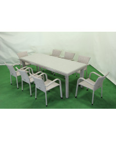 Комплект садових меблів Greengard Вермонт-лінора 180, бежевий