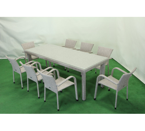 Комплект садових меблів Greengard Вермонт-лінора 180, бежевий