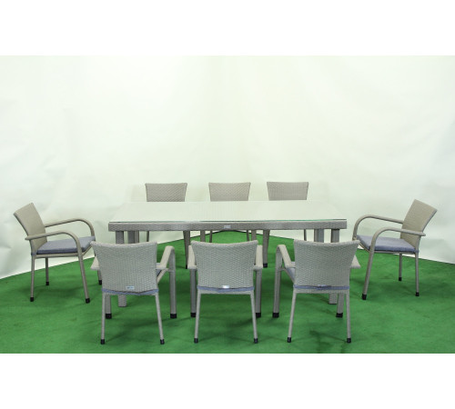 Комплект садових меблів Greengard Вермонт-лінора 180, бежевий