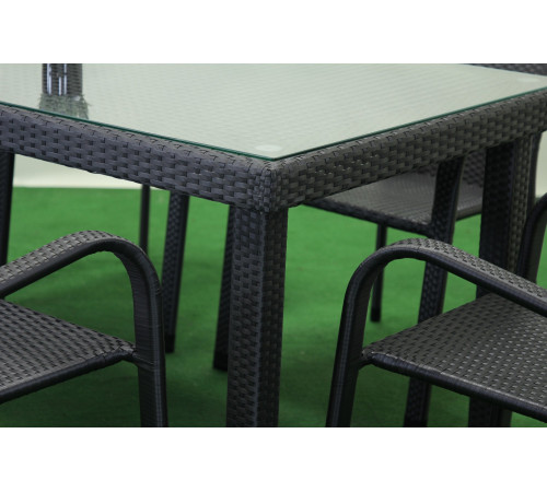 Комплект садових меблів Greengard Вермонт 160, коричневий