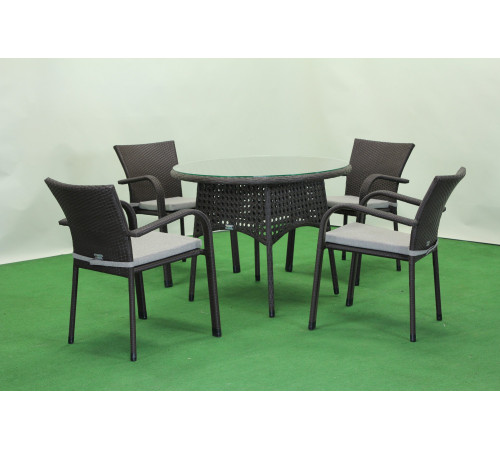 Комплект садових меблів Greengard Балеар Лайт, коричневий