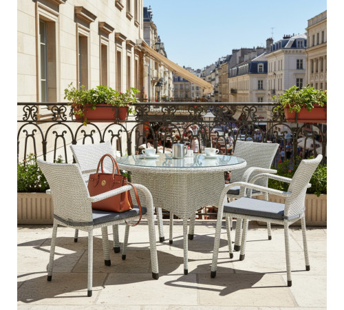 Комплект садових меблів Greengard Балеар Лайт, білий