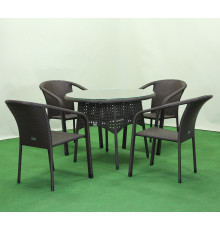 Комплект садових меблів Greengard Балеар Лайт New, коричневий