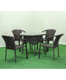 Комплект садових меблів Greengard Балеар Лайт New, коричневий