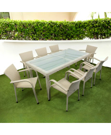 Комплект садових меблів Greengard Вермонт 180 Рт-20180-5, бежевий