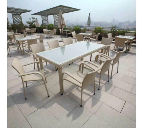 Комплект садових меблів Greengard Вермонт 180, бежевий